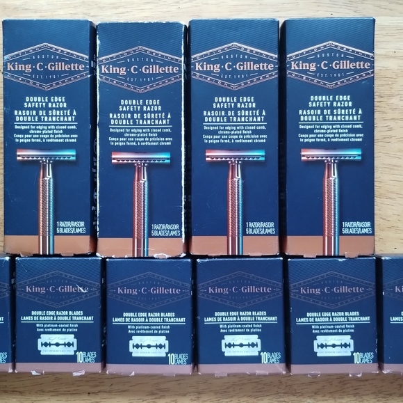King Gillette Double Safety Razor - Picture 1 of 2